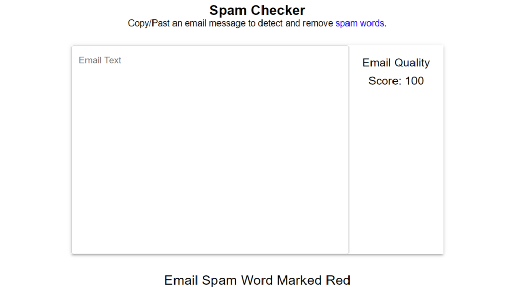 Spam Checker