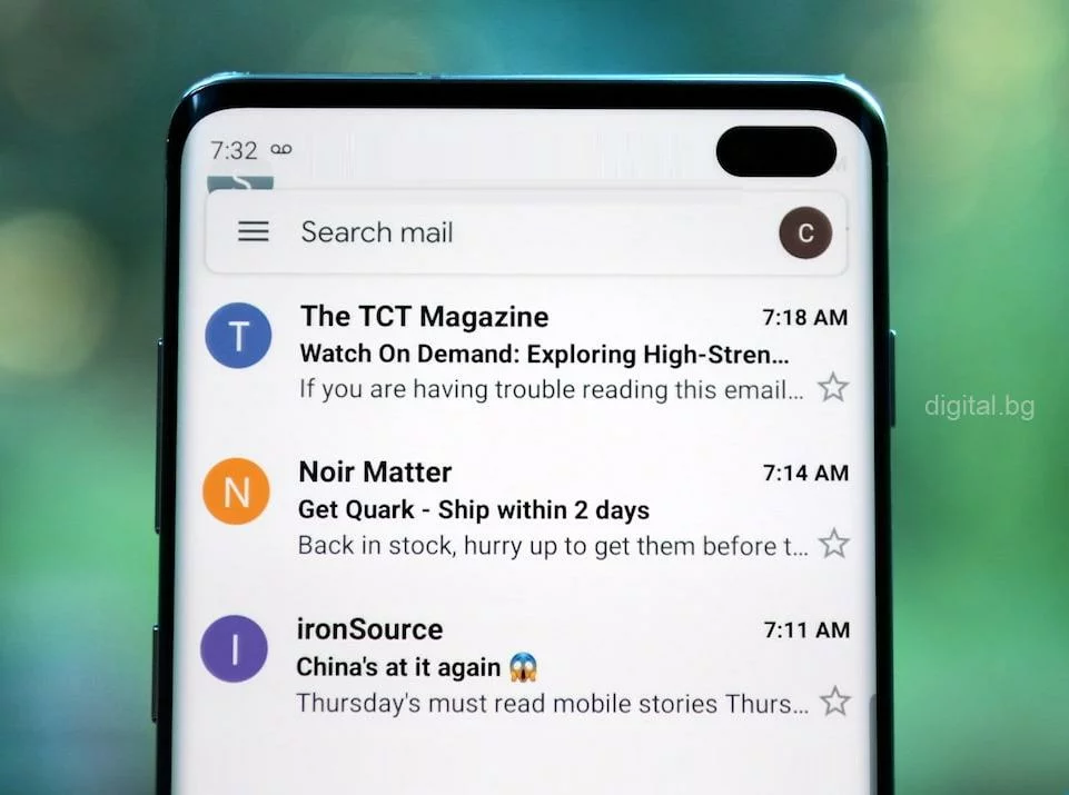 mobile email