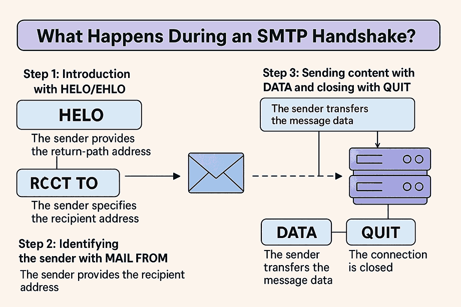 SMTP handshake