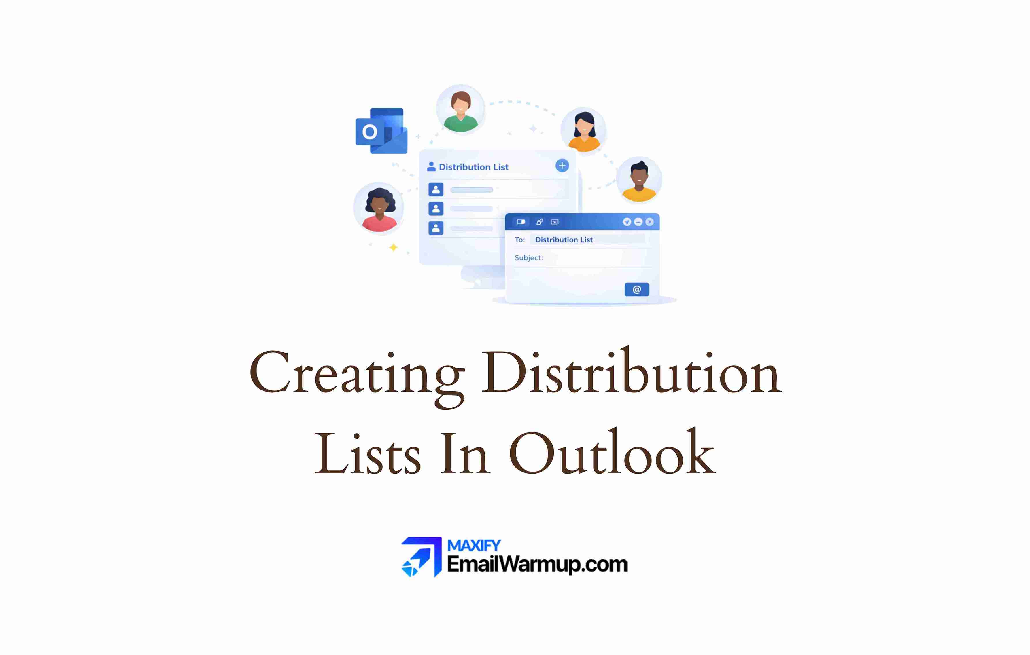 How to create distribution lists in Outlook