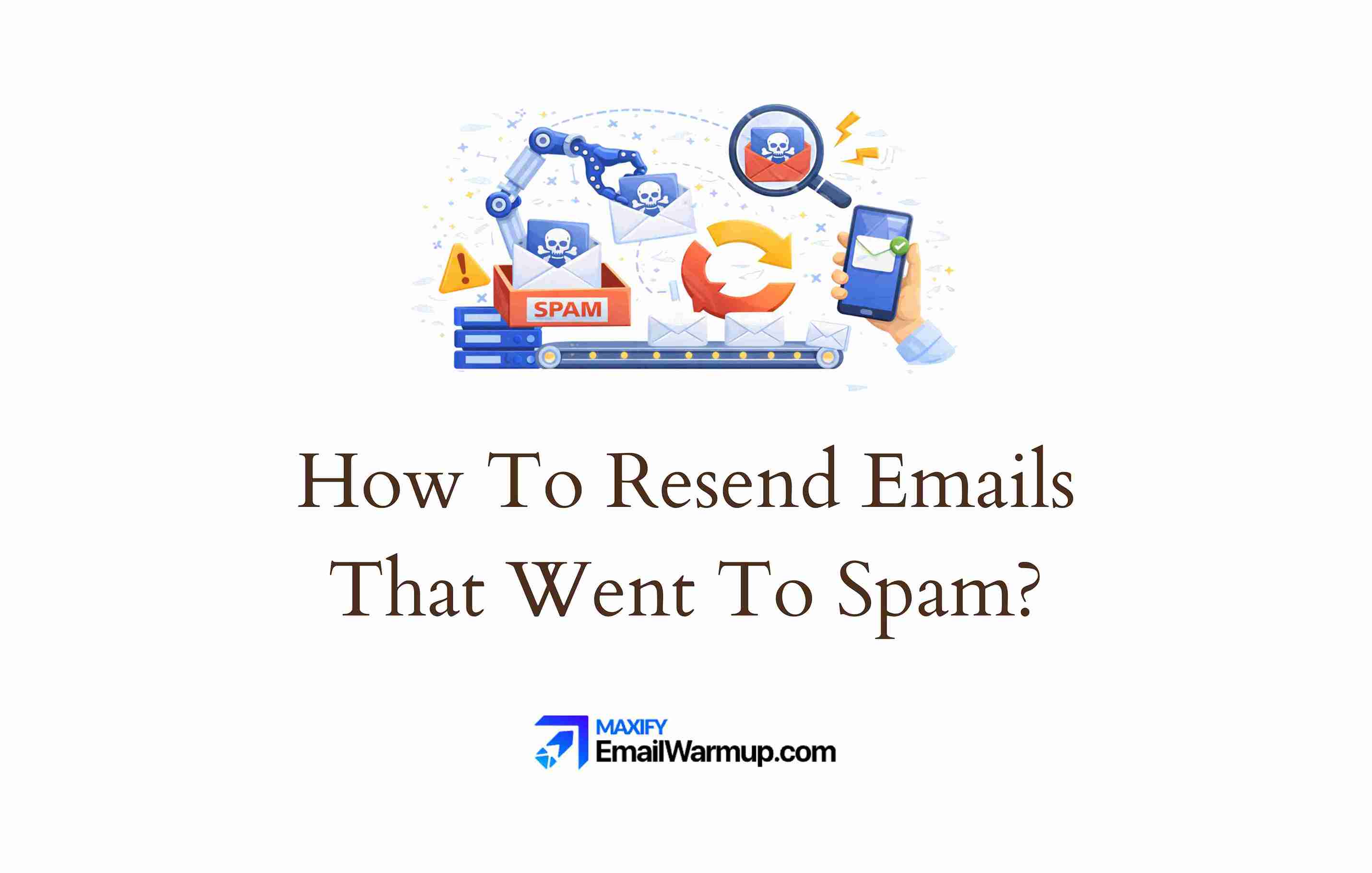 Resend Emails that went to spam