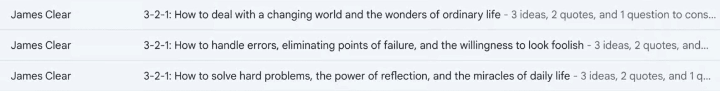 example subject line identifier