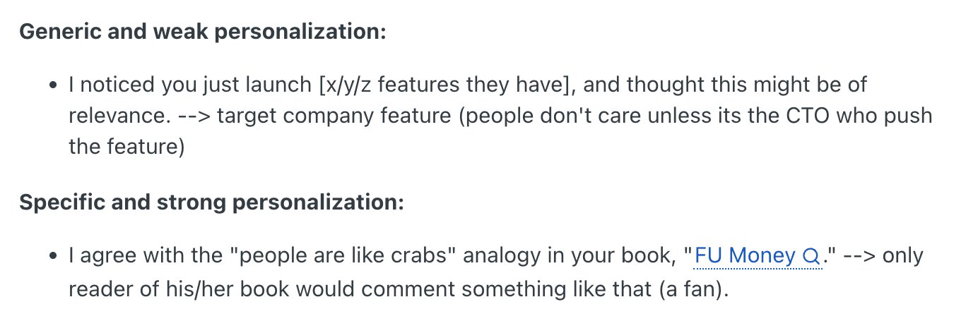 good vs bad personalization email subject line