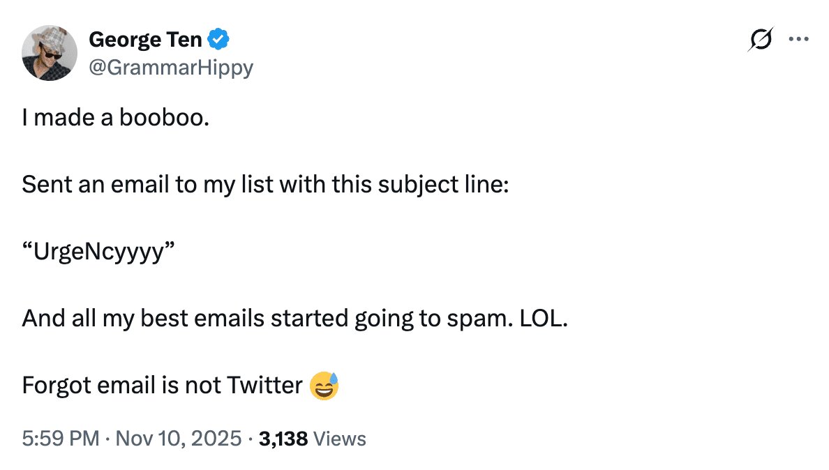 subject line bad example