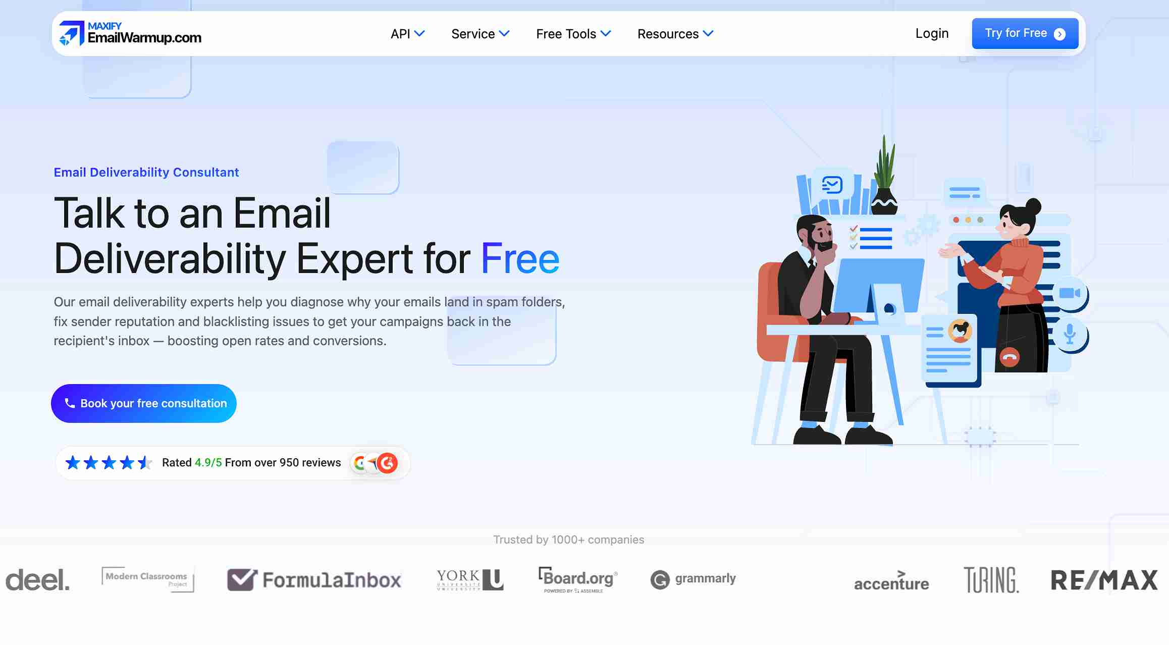 Email deliverability consultant